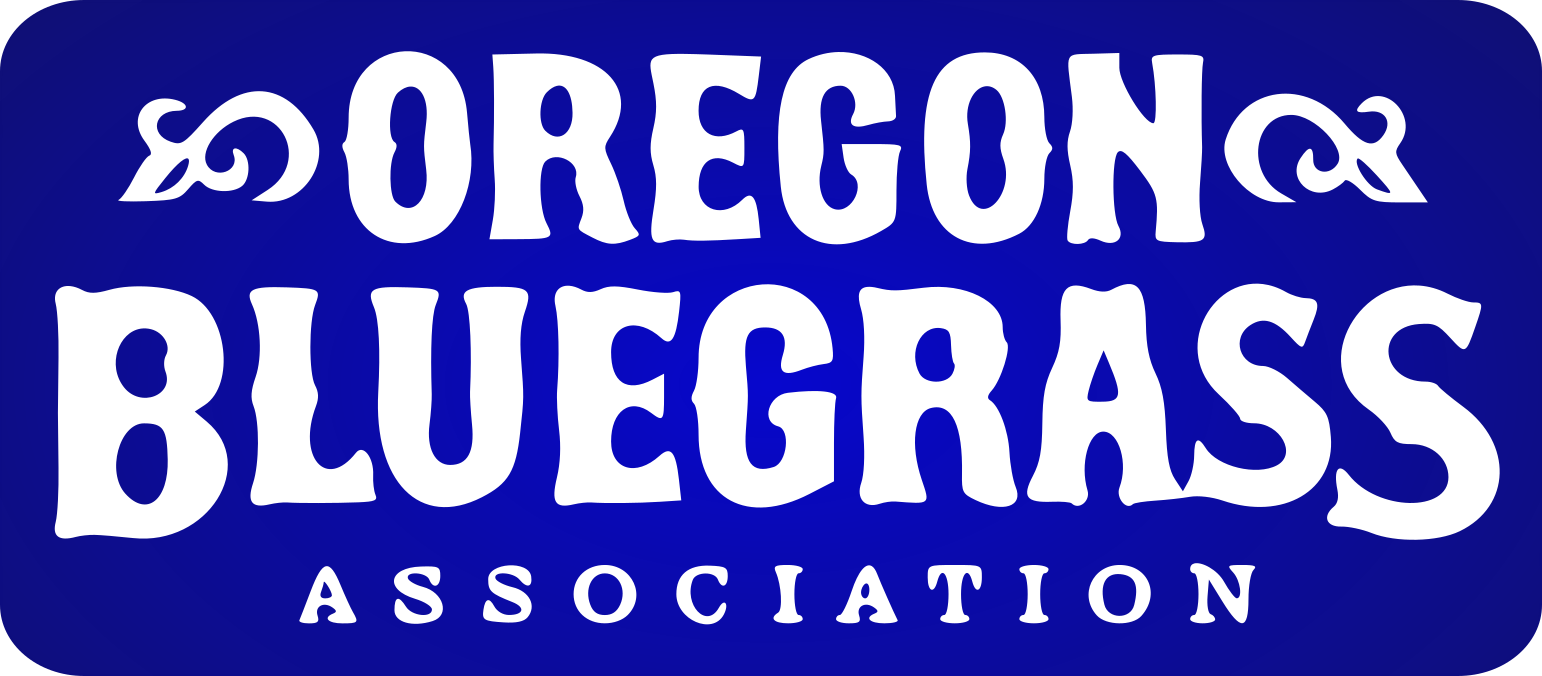 Oregon Bluegrass Association logo/link